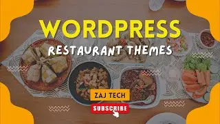 How to make a restaurant website with WordPress | Restaurant Website Design