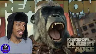 Kingdom of the Planet of the Apes teaser Trailer Reaction!!