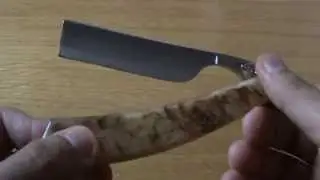 Thiers issard 7/8 straight razor, rams horn