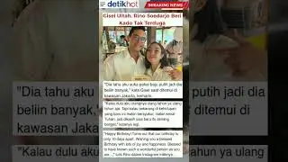 Gisel Ultah, Rino Soedarjo Kasih Kado Tak Terduga 