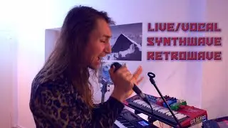 "Stick Around" (original) 80s Synthwave live jam