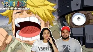 SANJI RAN AWAY! One Piece Episode 802, 803, 804 REACTION!!!