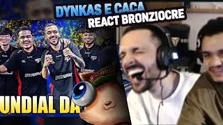 DYNQUEDO E CARIOK REAGINDO AO BRONZIOCRE - O DIA QUE A PAIN FEZ HISTÓRIA NO MUNDIAL