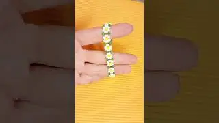 #beading #beadedjewelry #beadingtutorials #braceletmaking #shorts