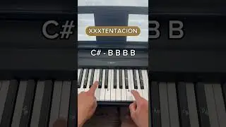 XXXTENTACION EASY Piano Tutorial 
