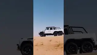 The Mansory Gronos 6x6 P900 based on the Mercedes-AMG G63 in the desert!