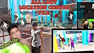 FREE FIRE MAX LOOT LOCATION CONFIG FILE 🔰 BO35 LOOT LOCATION FILE 🙏🏿 Dj Song ❤️Hindi Melody Songs |