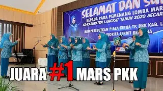 Juara 1 Lomba MARS PKK
