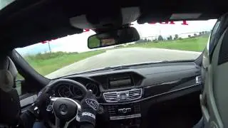 Mercedes Benz E63 S AMG @ İzmit Körfez Pist Heyecanı 26.04.2016
