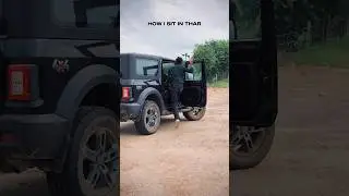 Feel is amazing ❤️🔥 || #shorts #viralvideo #thar #tharloverz