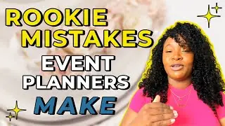 ADVICE FOR EVENT PLANNERS (😱5 THINGS you NEED to CHANGE!) - How to Become an Event Planner