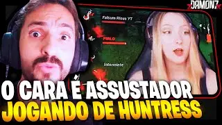 Os STREAMERS Ficam Completamente TILTADOS CONTRA ESSA HUNTRESS - REACT - Dead by Daylight