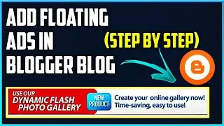 How To Add Floating Footer Ads In Blogger Website