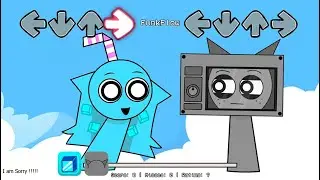 [SWAP] FNF Sprunki Microwave VS Sprunki OC All Phases Sings Pony Girl (Incredibox Sprunki/FNF Mods)