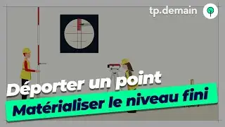 Le déport de points de même niveau en matérialisant le niveau fini