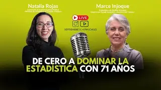 LIVE. Nunca es tarde para aprender estadística y destacar | Marce Injoque