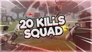 MEU RECORD DE KILLS EM SQUADS (20 KILLS) COM SR CALDAS E VIEIRAEXTREME - Fortnite Battle Royale