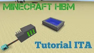 MinecraftITA HBM - Come ottenere energia dalle scorie nucleari su Minecraft!! *Ricicliamo le scorie*