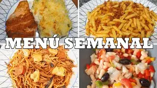 🍗MENÚ SEMANAL | ¿QUE COMEMOS EN UNA SEMANA?🍗