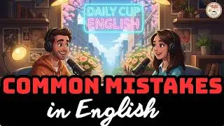 Common Mistakes English Learners Make | Speak Better English Every Day | Daily Cup English Podcast
