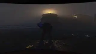 wide employee walking