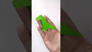 Easy Paper DINOSAUR #origamiutorial #papercrafts #diy #dinosaur