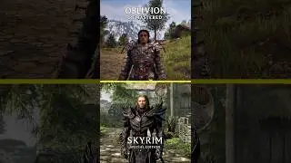 Skyrim Special Edition Vs Oblivion Remastered 