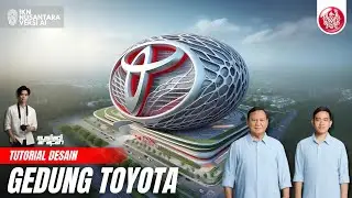 Ikn terkini‼️Tutorial Desain Gedung Toyota Indonesia - Nusantara Versi Ai