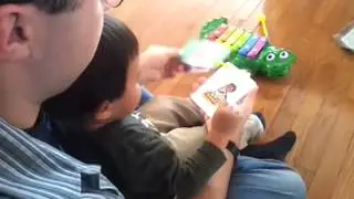 Calvin with My Smart Hands flashcards