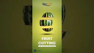 Photo Manipulation Fruit Slice in Photoshop | #ideahub | #photoshop | Fruit Cutting |