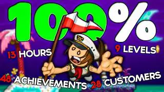 I 100%'d  Papa Louie 3: When Sundaes Attack... It was EXTREME