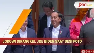 Lihat Nih, Keakraban Jokowi dan Joe Biden saat Hadiri KTT G7 di Jerman