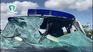 Kasoa Tollbooth Crash Multiple Fatalities Reported  Paramedics Battle to Save Lives
