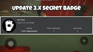 Secret Clam Badge Coming In Update 3.X (Apeirophobia)