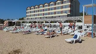 Я в шоке, лето продолжается, бархатный сезон переносится на октябрь! Прогулка по пляжам на Киевской