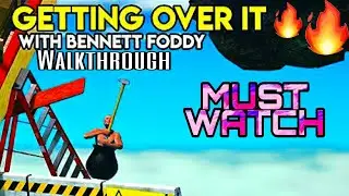 Getting over it | Whole walkthrough from beginning to slide | THE TECH BLASTERz|