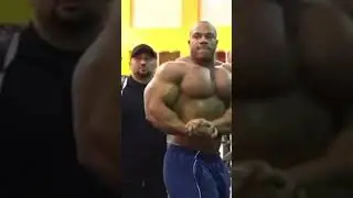 Throwback -  Before winning his 1st title 7 Time Mr. Olympia Phil Heath with his trainer Hany Rambod