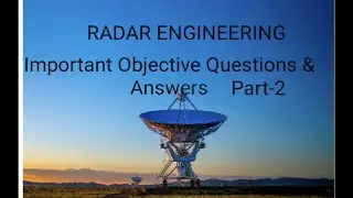 RADAR Engineering important question and answer for different competitive exams- RADAR MCQ SET2