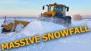 Massive November Snowstorm Cleanup