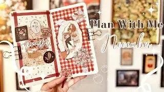 November 2024 Bullet Journal Setup - Plan With Me An Autumn/ Fall Theme 🍁