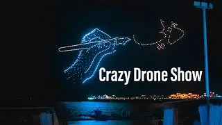 Dubai Drone Show at JBR Beach 🇦🇪 - January 2023