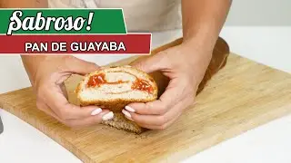 Prepara PAN DE GUAYABA casero con mermelada de guayaba / Receta de pan de guayaba