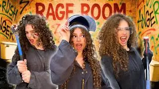 Kalogeras Sisters GO TO A RAGE ROOM!