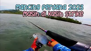 First time fishing in 2023, still good luck getting hit