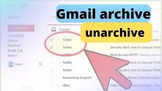 How to use Gmail archive on mobile and pc and how to unachieved