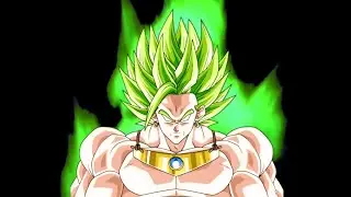 Legendary Super Saiyan 2 Aura Blue Screen (DBZ Budokai Tenkaichi Style) *Without Lightning*