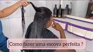 COMO FAZER UMA ESCOVA PERFEITA 🤩 DICA PARA CABELEIREIROS INICIANTES - NÃO ERRE NOS ATENDIMENTOS