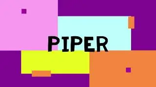 Piper is rockin' her weave poles!