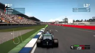 F1 2014 Hockenheimring German GP Gameplay PC
