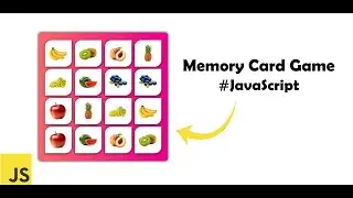 Card Matching Game | JavaScript Game Project🔥